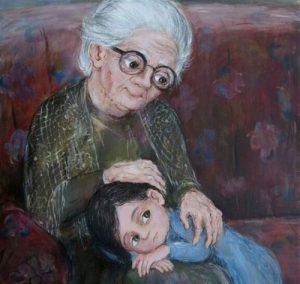 Mijn oma, de mooiste ster aan de hemel