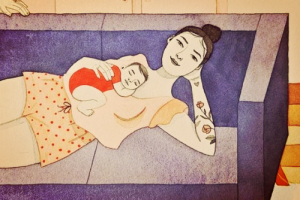 Sinds jij in mijn leven bent gekomen, slaap ik minder maar lach ik meer