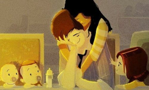 Uitgeput en zonder kracht, maar wel gelukkig