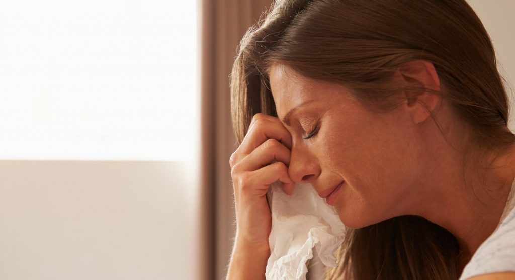 Uitgeput zijn - ook moeders huilen soms door stress en angst
