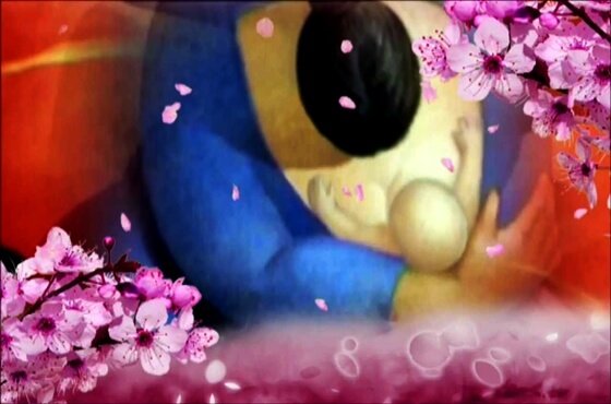 Praten tegen een baby