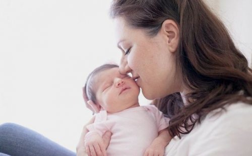 Moeder kust baby