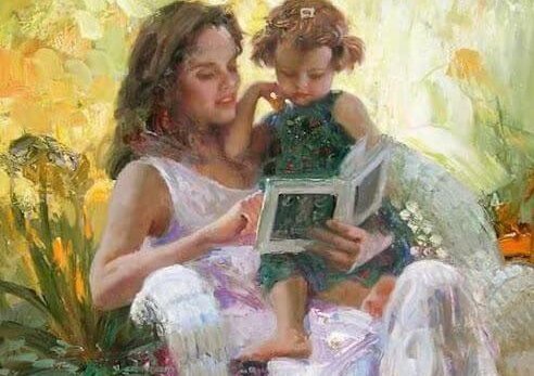 De liefde voor leren is samen lezen met je magische wezen