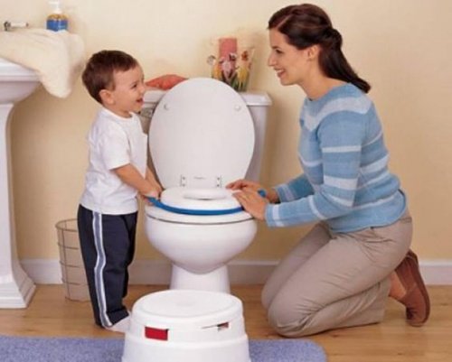 zindelijkheidstraining mama en kind