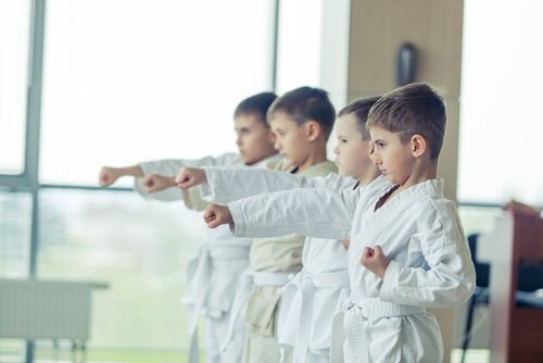 Taekwondo helpt ook het karakter van kinderen te vormen