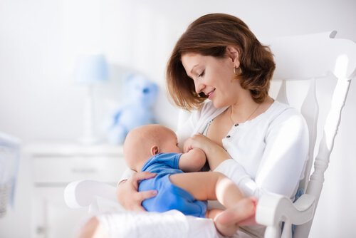 Baby wakker te maken