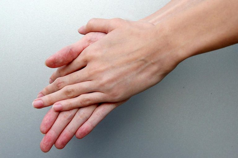 Het wassen van de handen Gewassen handen