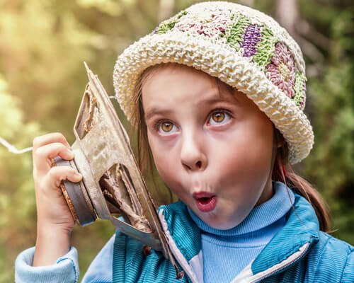 Tegen zichzelf praten: een telefoongesprek