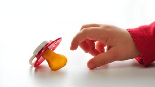 Overmatig gebruik van een fopspeen