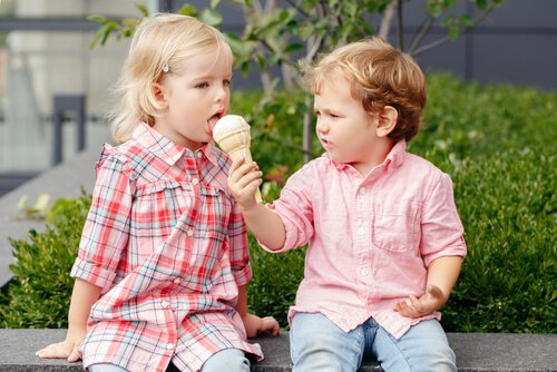 Samenleven met anderen: ijsje delen