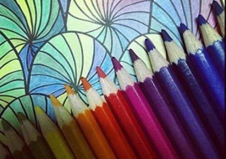 Kleurpotloden en een mandela