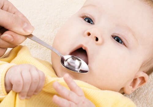 Griep bij baby's en voldoende drinken