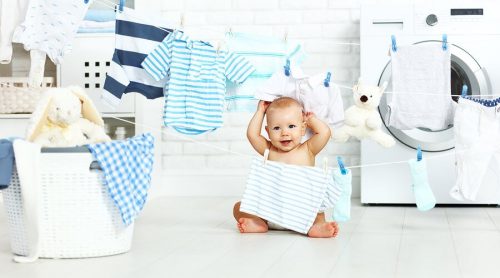 Tips voor het wassen van babykleding