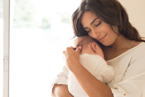 De hersenen van een moeder: mama en baby