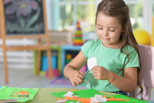 Knutselen met kinderen