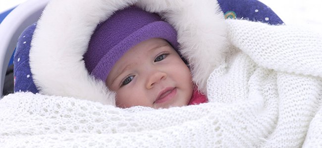 Je baby warm houden tijdens de koude winterdagen 