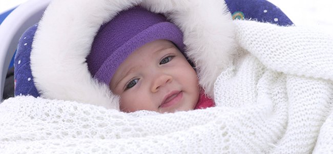 Je baby warm houden tijdens de koude winterdagen