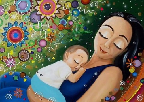 Jouw armen om mijn nek, het enige juweel dat ik wil