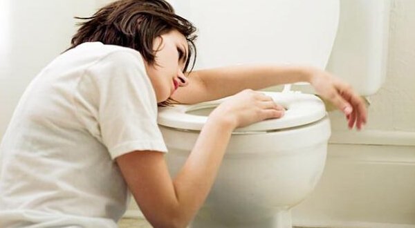 Overgeven tijdens de zwangerschap: naast de wc zitten