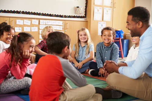 Het inrichten van het klaslokaal volgens de methode van Montessori