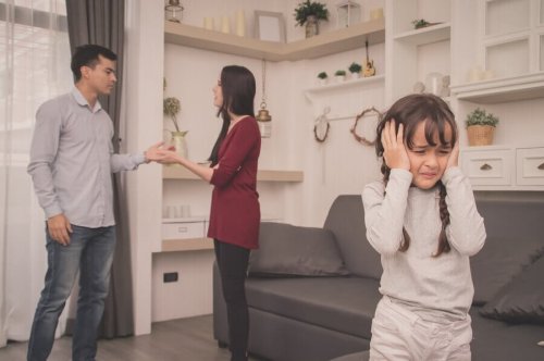 Ouders moeten geen ruzie maken waar kinderen bij zijn