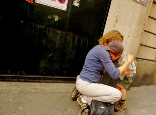 Pestkoppen laten kind huilen