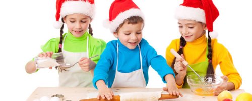 kinderen die een gerecht maken