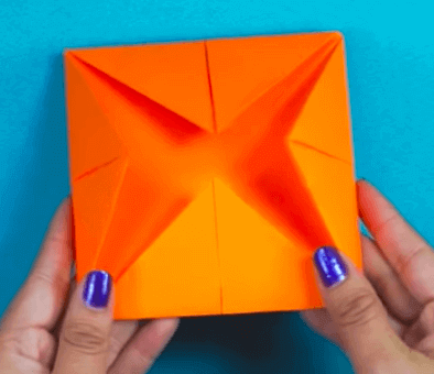 Leeg oranje happertje
