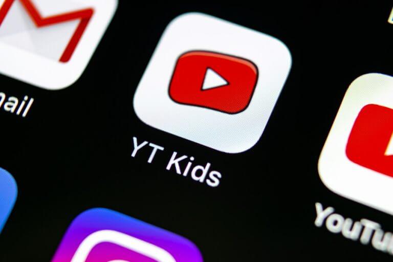 YouTube kids app