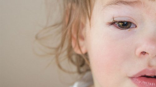 Het oog van een kind