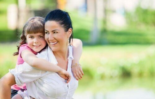 Liefde uiten naar een kind door samen tijd door te brengen