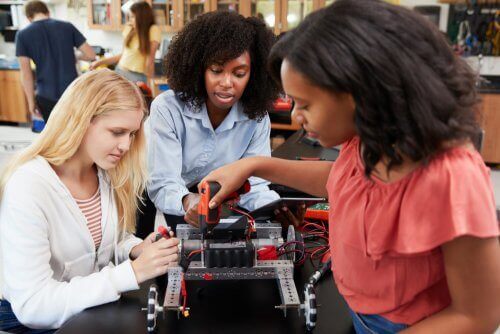 Vrouwen in de technologische sector