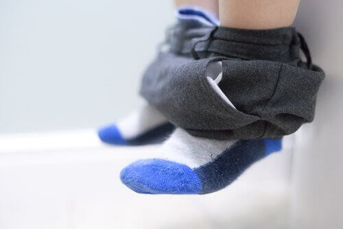 Broek rond de enkels