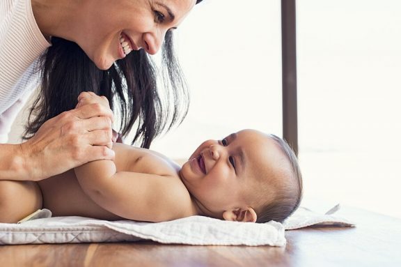 Emotionele ontwikkeling van een baby
