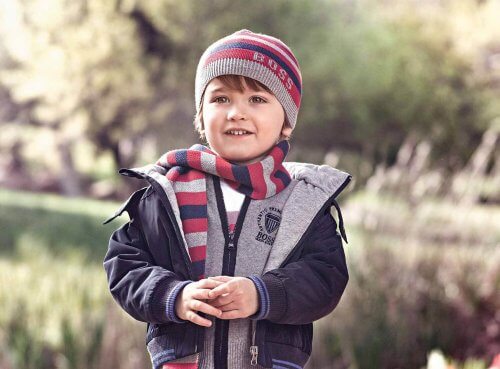 Draag warme kleding
