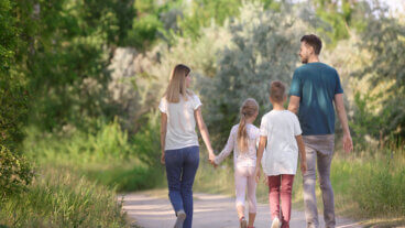 De voordelen van wandelen met het gezin