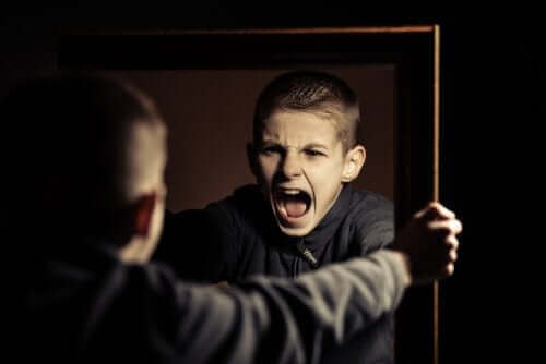 Een agressieve tiener