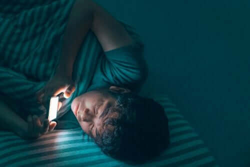 Mobielgebruik voor het slapen