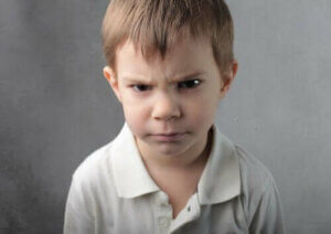 Kinderen die om alles boos worden