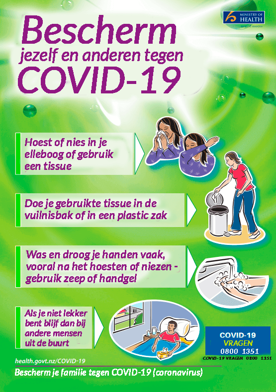 Voor baby's met het coronavirus zorgen