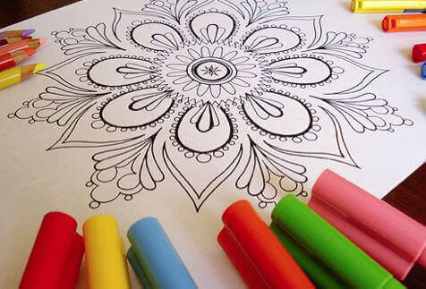 Mandala kleuren