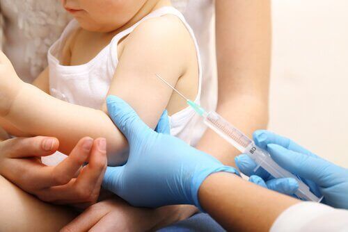Spuit met vaccin