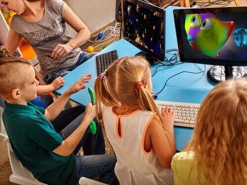 Kinderen zijn creatief met technologie