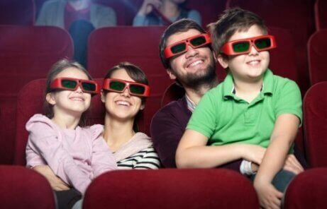 Film kijken in de bioscoop
