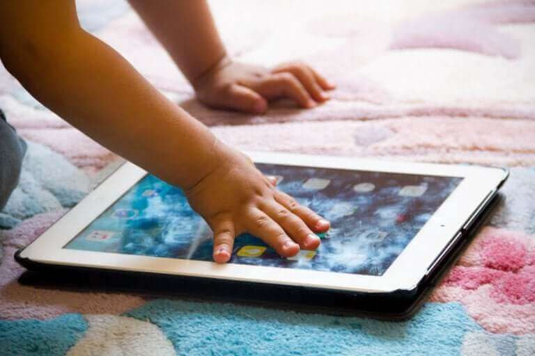 Apps op een tablet