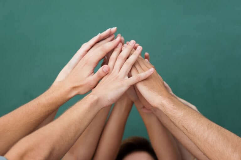 De handen van pubers