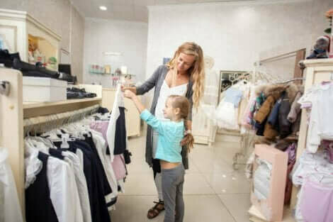 Kleding kopen met dochter