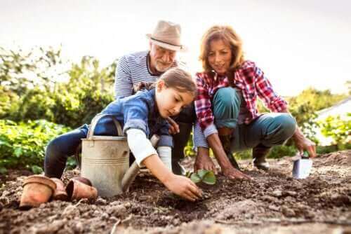 4 manieren om kinderen te helpen om hun grootouders te herinneren