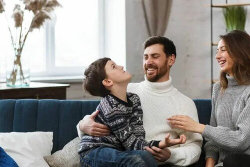 Ouders met hun kind