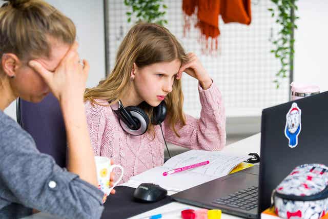 Tiener met leerproblemen